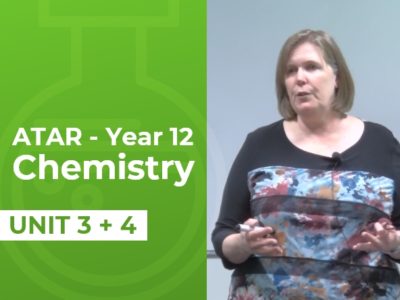 Yr 12 ATAR – Chemistry – Unit 3 & 4