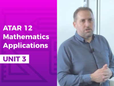 Yr 12 ATAR – Mathematics Applications – Unit 3