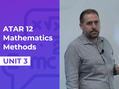 Yr 12 ATAR – Mathematics Methods – Unit 3