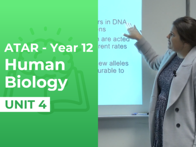 Year 12 ATAR – Human Biology – Unit 4